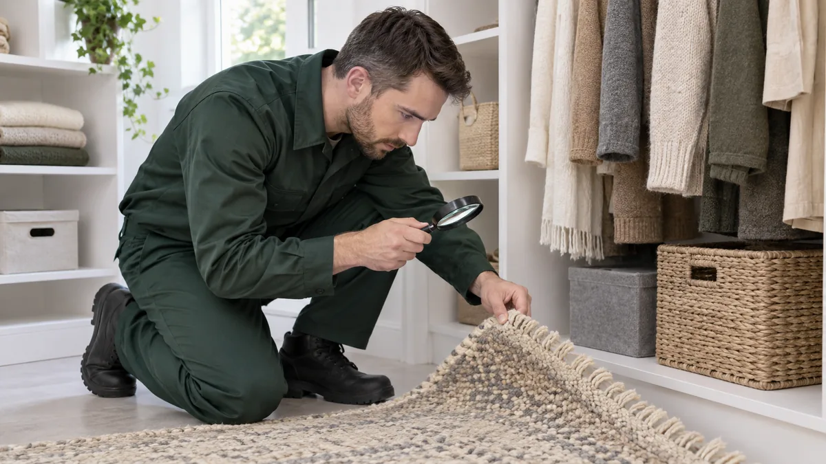 Illustrative fabric pests service image